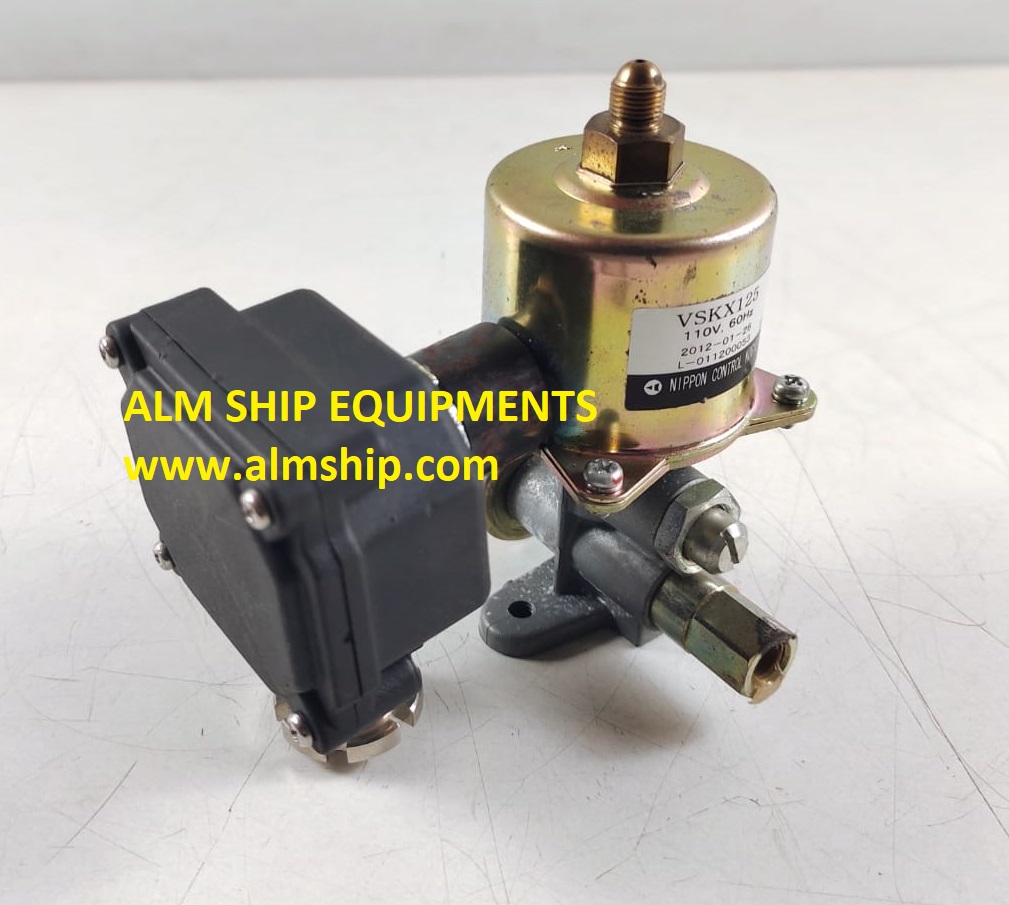 Nippon Control Kogyo VSKX125 Solenoid Pump | ALM SHIP EQUIPMENT